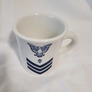 U.S. Navy Builder with “Cullen D.L.” Victor Style Diner Mug